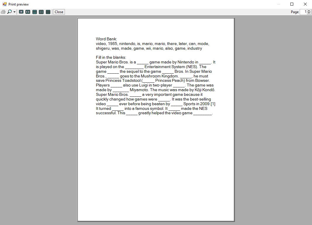 Cloz3 application screenshot 2
